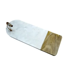 Planche en marbre et bois