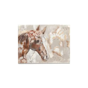 Horse and Flower Painting