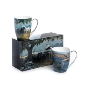 Tasse cheval set de 2