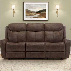 Sofa 3 places électrique inclinable avec port USB 2100$ + TX